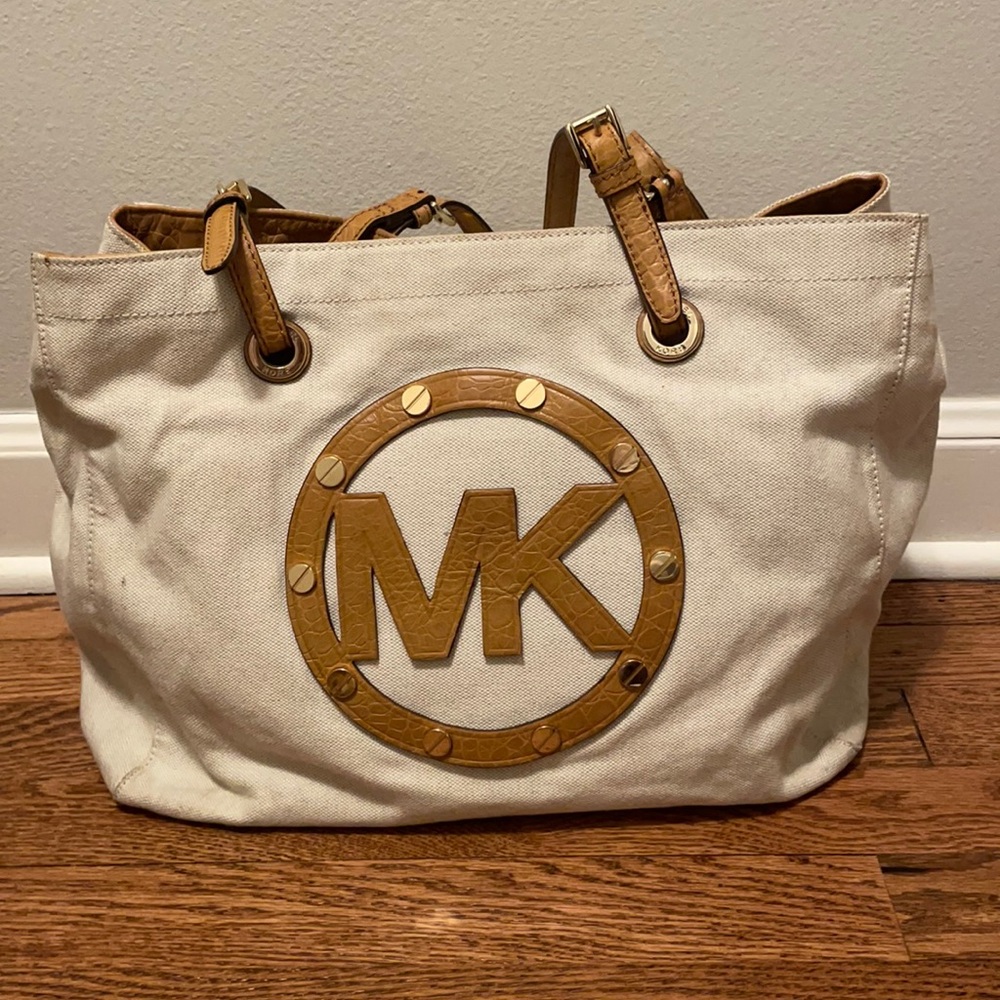Michael Kors Canvas Tote Bag